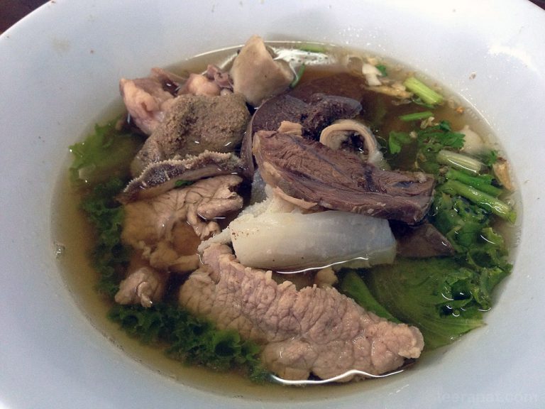 เจ๊เล็ก เนื้อลวก ปากท่อ ราชบุรี