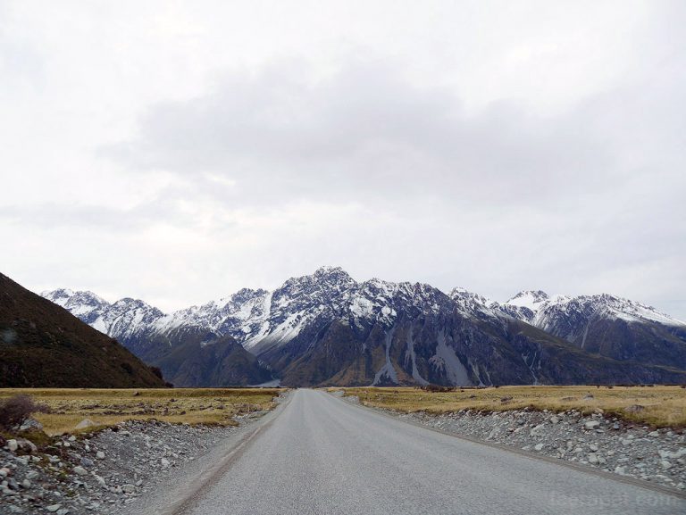 เส้นทางไป Mount Cook – New Zealand 2014 ตอนที่ 8.2