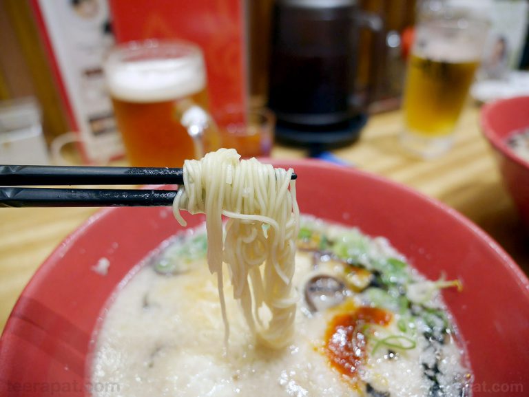 ราเม็ง Ippudo สาขาสถานี Hakata – Kyushu 2014 ตอนที่ 1.1