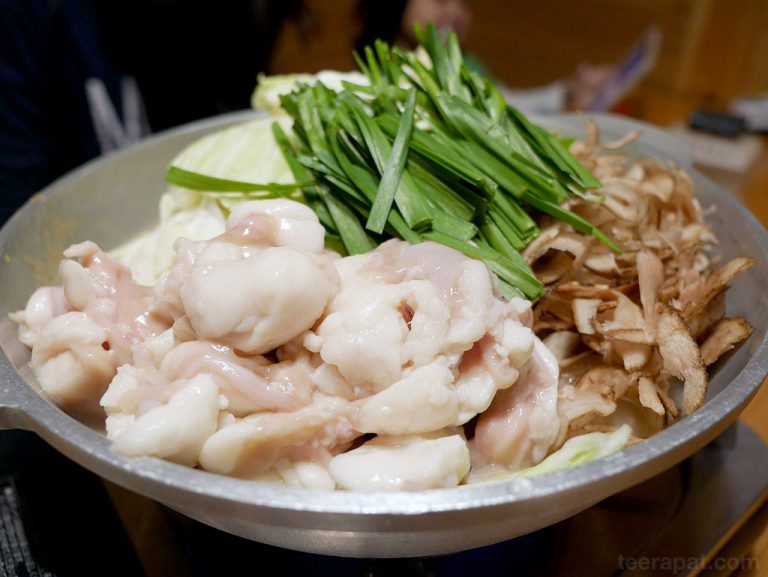 Yamaya หม้อไฟ Motsunabe สถานี Hakata – Kyushu 2014 ตอนที่ 11.2