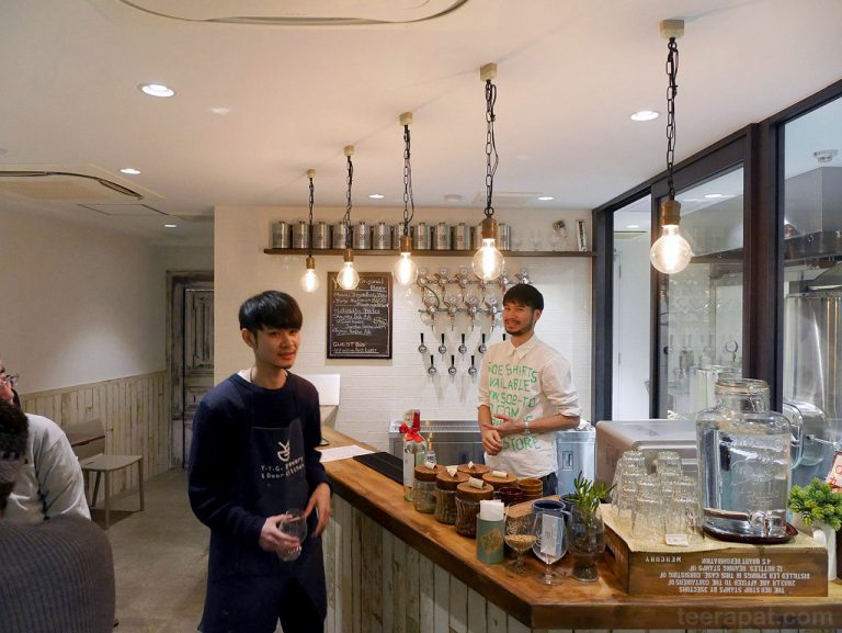 Y.Y.G. Brewery โรงเบียร์ต้มเองย่าน Shinjuku