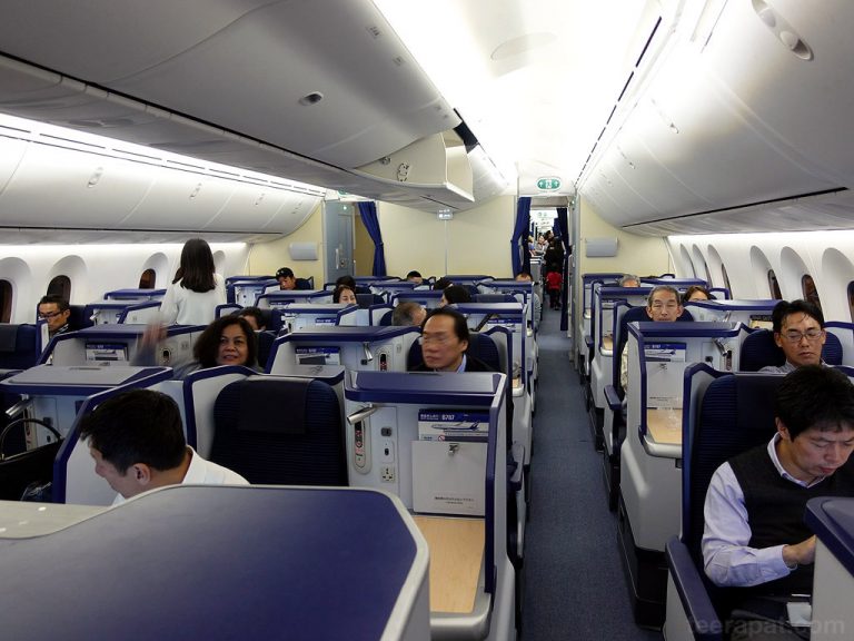 รีวิว Business Class สายการบิน ANA กรุงเทพ -โตเกียว (นาริตะ)