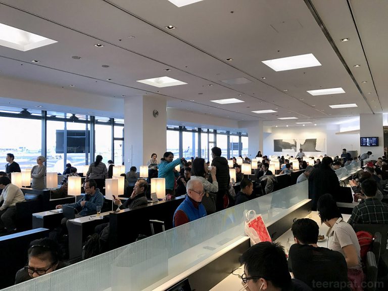 รีวิว ANA Lounge สนามบิน Narita