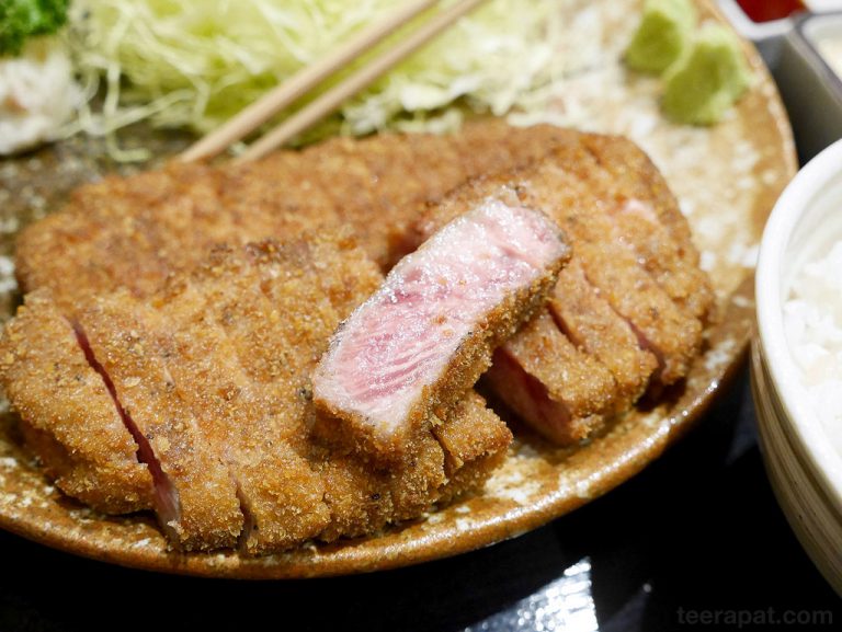 Gyukatsu Motomura ข้าวหน้าเนื้อชุบแป้งทอด สถานี Hamamatsucho