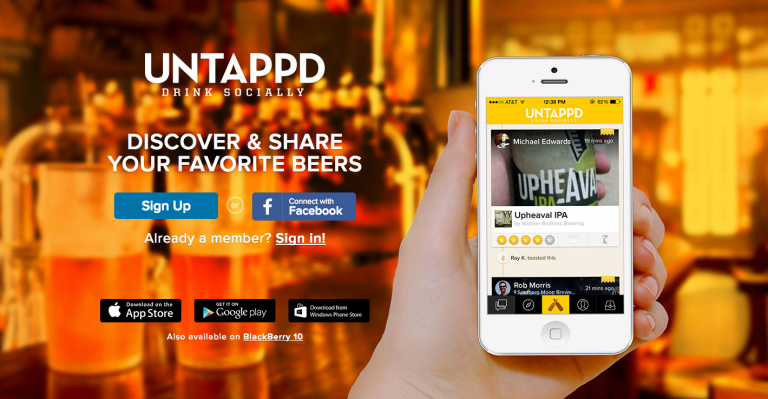 Untappd แอพคู่ใจคนดื่มคราฟท์เบียร์