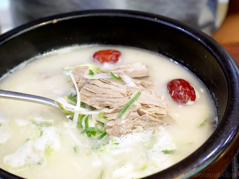 Sinseon Seolleongtang ซุปกระดูกวัวเนื้อเปื่อยร้านยอดนิยมสาขาเมียงดง – โซล เกาหลี