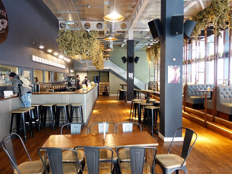 Cafe Beermoth คราฟท์เบียร์บาร์ร้านดังของ Manchester – ประเทศอังกฤษ