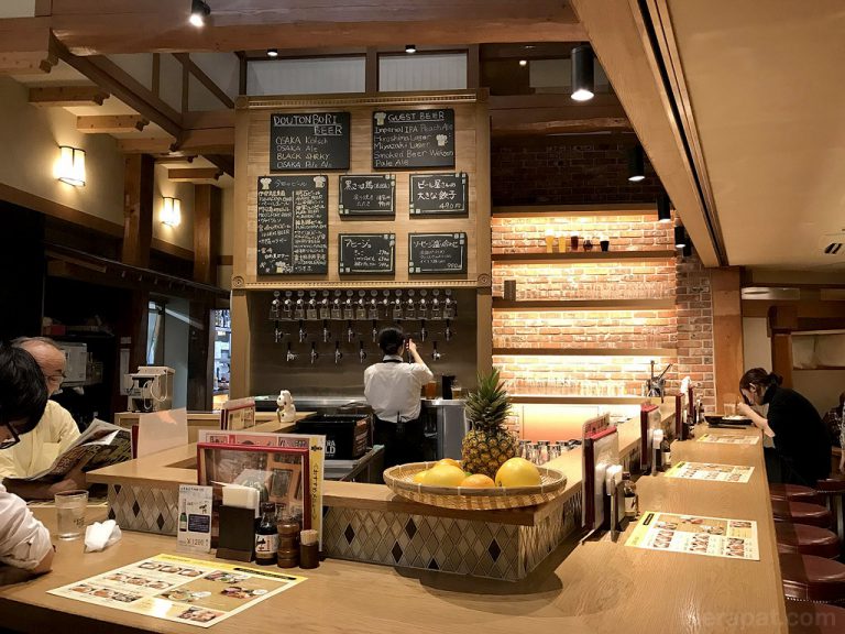 Dotonbori Craft Beer คราฟท์เบียร์แกล้มอาหาร สถานี Namba – Osaka