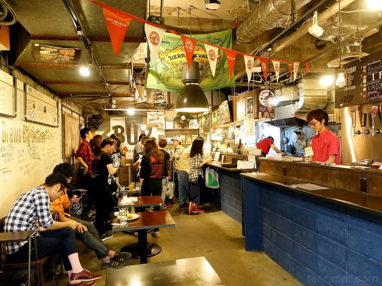 Craft Beer Base Bud ร้านคราฟท์เบียร์ชั้นใต้ดินพร้อมอาหารอร่อยๆ – Osaka