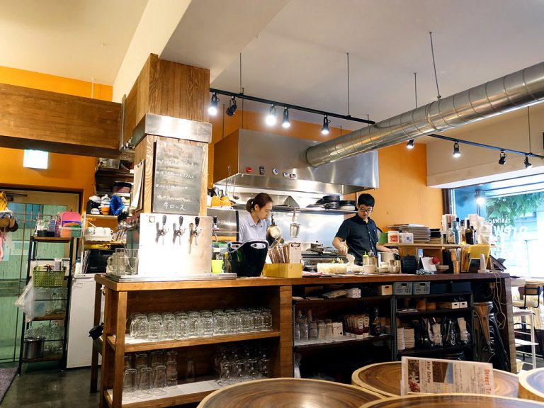 Brewpub Têtard Vallée คราฟท์เบียร์บาร์และกาแฟ สถานี Tanimachiyonchome – Osaka