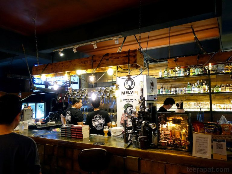 Baan Bangkok คราฟท์เบียร์ร้านสวย บรรยากาศดี 20 แทป ถนน ศรีอยุธยา