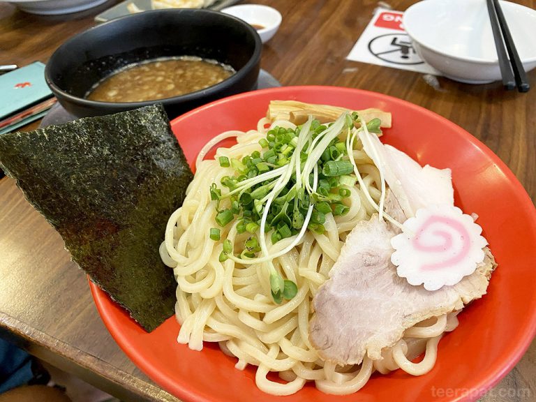 Uchidaya Ramen ชิม Tsukemen ร้านอร่อย สาขา ธนิยะ สีลม