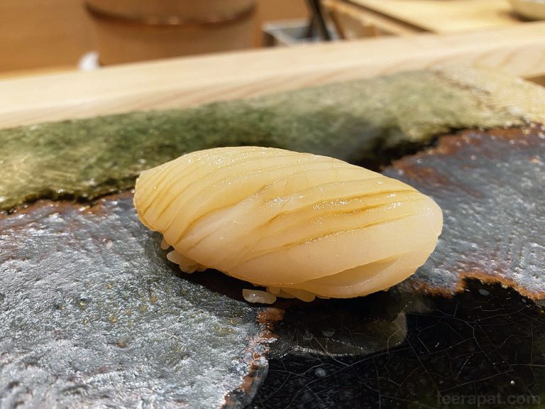 Ginza Iwa ซูชิแบบโอมากาเสะมื้อกลางวัน สถานี Shimbashi โตเกียว