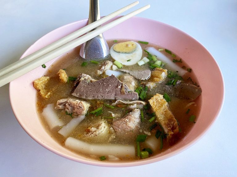 ก๋วยจั๊บฟ้าธานี ก๋วยจั๊บน้ำใสร้านดัง เชียงใหม่